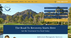 Desktop Screenshot of addictiontherapeuticservices.com